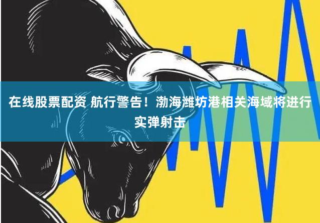 在线股票配资 航行警告！渤海潍坊港相关海域将进行实弹射击