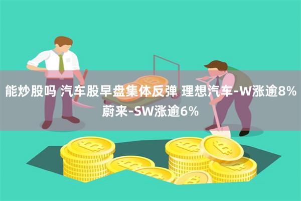 能炒股吗 汽车股早盘集体反弹 理想汽车-W涨逾8%蔚来-SW涨逾6%